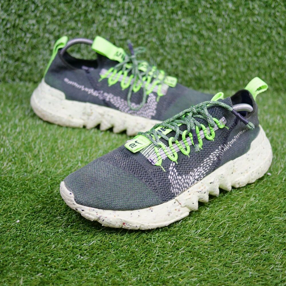 Nike Space Hippie 01 Sneakers - "Carbon Green" - Men's Size 10.5